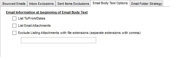 emailbodytextoptions